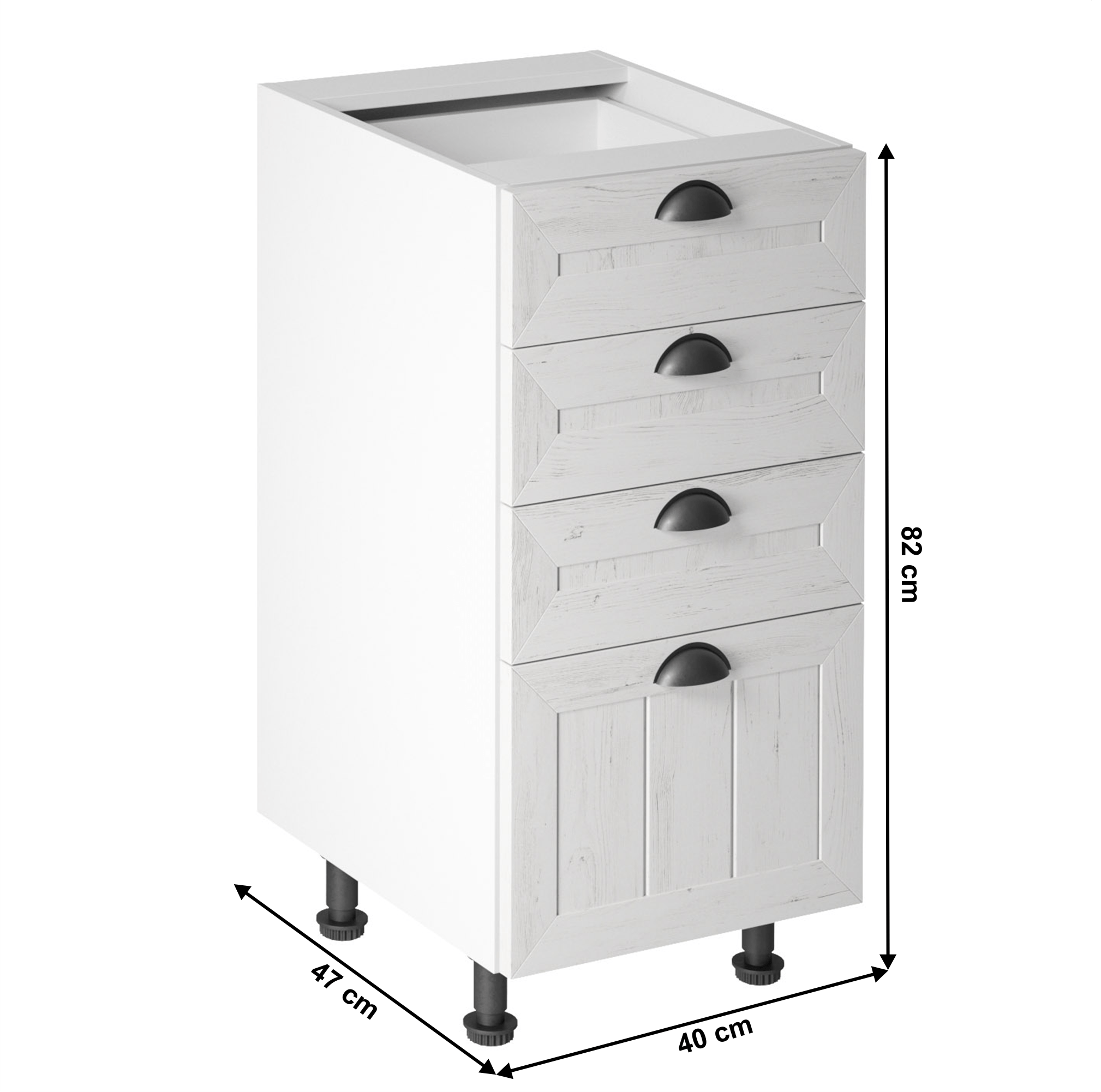 Dulap bucatarie modular PROVENCE, vedere 3