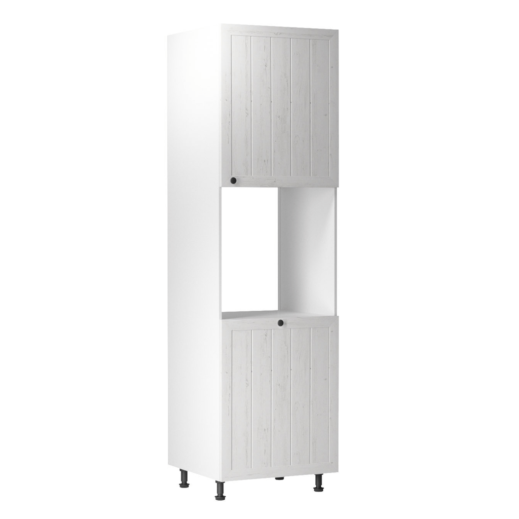 Dulap pentru alimente D60P PROVENCE, alb/pin Andersen, dreapta