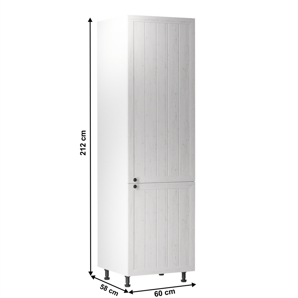 Dulap bucatarie PROVANCE, alb / pin
