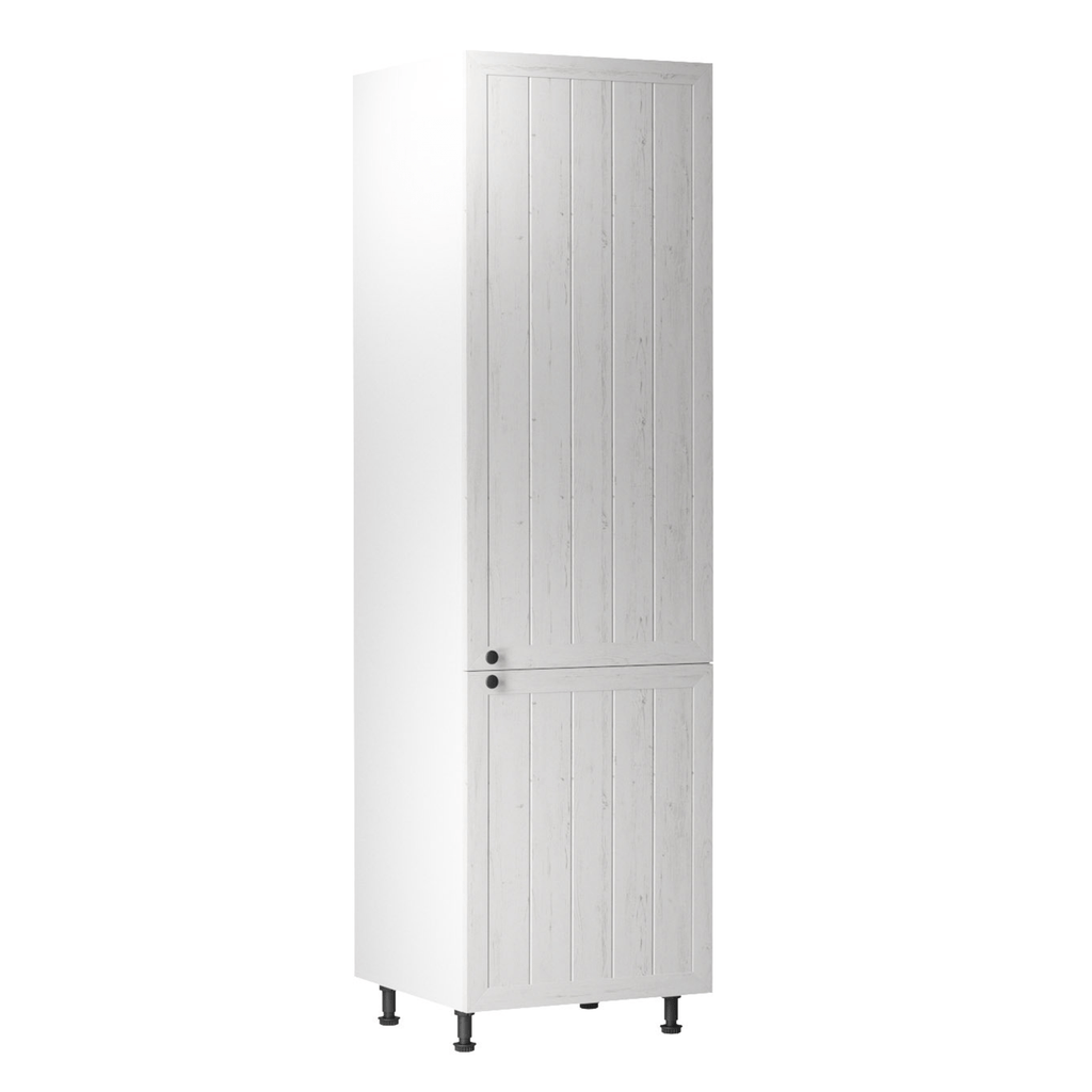Dulap pentru alimente PROVANCE D60R, alb/pin andersen, dreapta