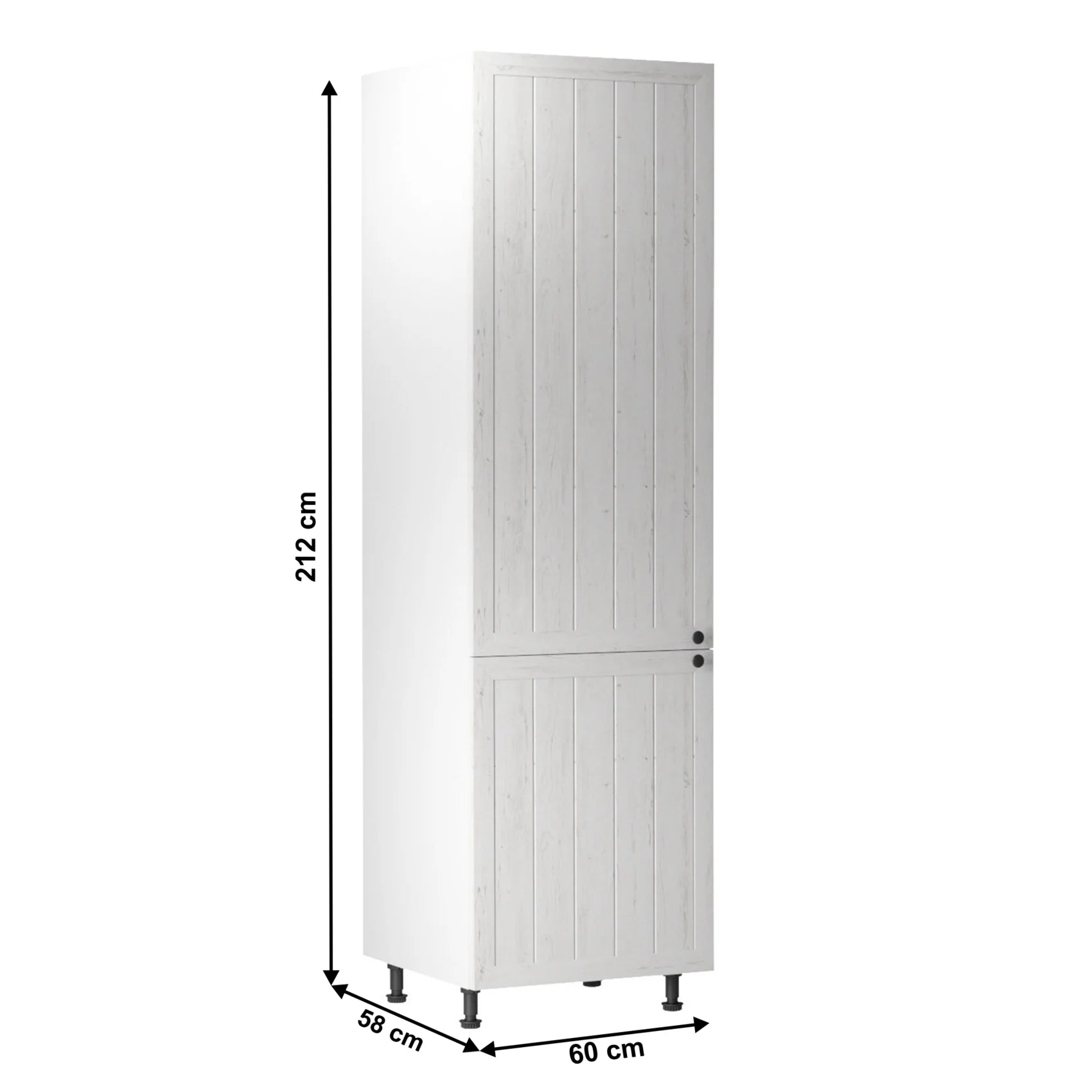 Dulap bucatarie PROVANCE, alb / pin