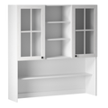 Dulap superior cu sticla K120 PROVENCE, alb/pin Andersen