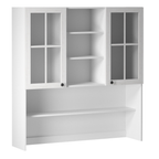 Dulap superior cu sticla K120 PROVENCE, alb/pin Andersen