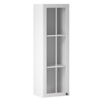 Dulap superior cu sticla W40S stanga PROVANCE, alb/pin andersen