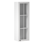 Dulap superior cu sticla W40S dreapta PROVENCE, alb/pin Andersen