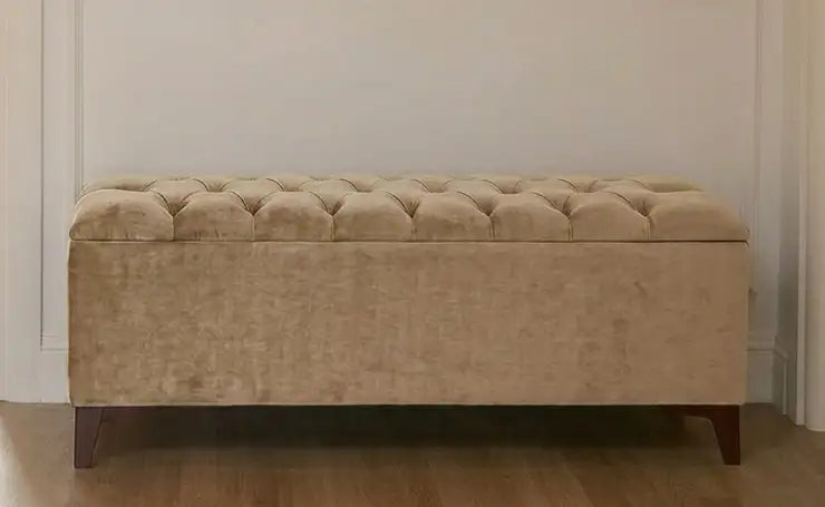 Puf cu lada Chesterfield – Maxinova (imaginea 1)