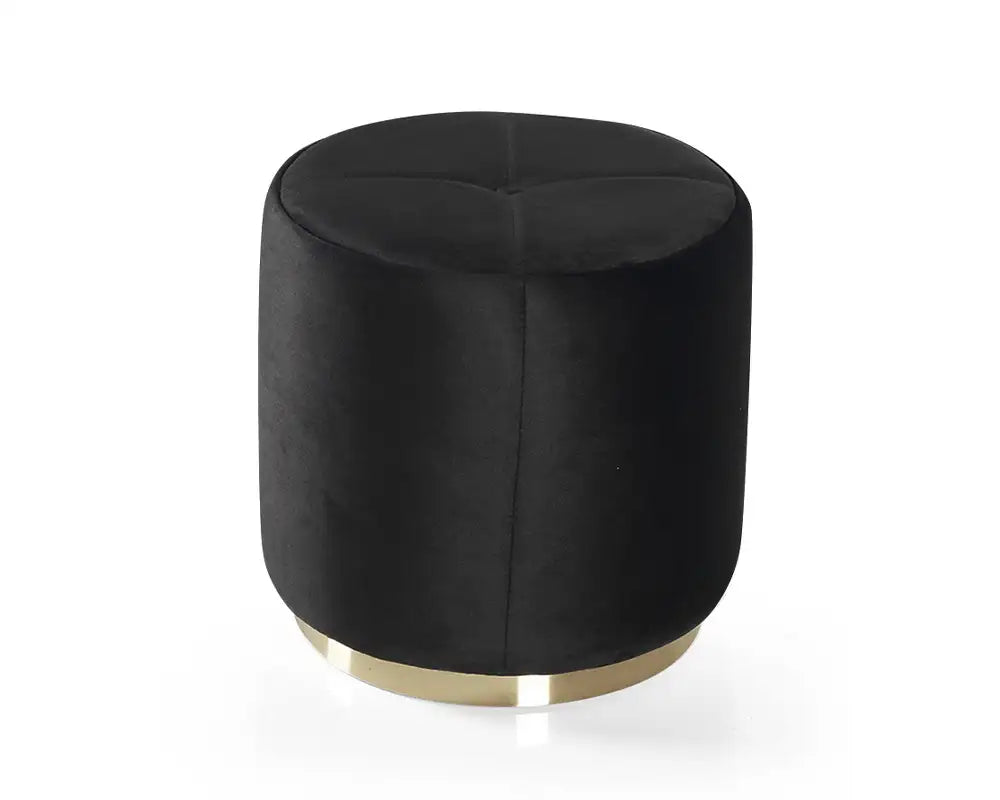 Taburet rotund din catifea,Lady – Maxinova (imaginea 4)