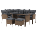 Set gradina RANDI, gri deschis