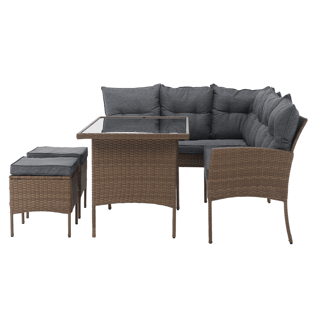 Set gradina RANDI, gri deschis