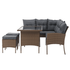Set gradina RANDI, gri deschis