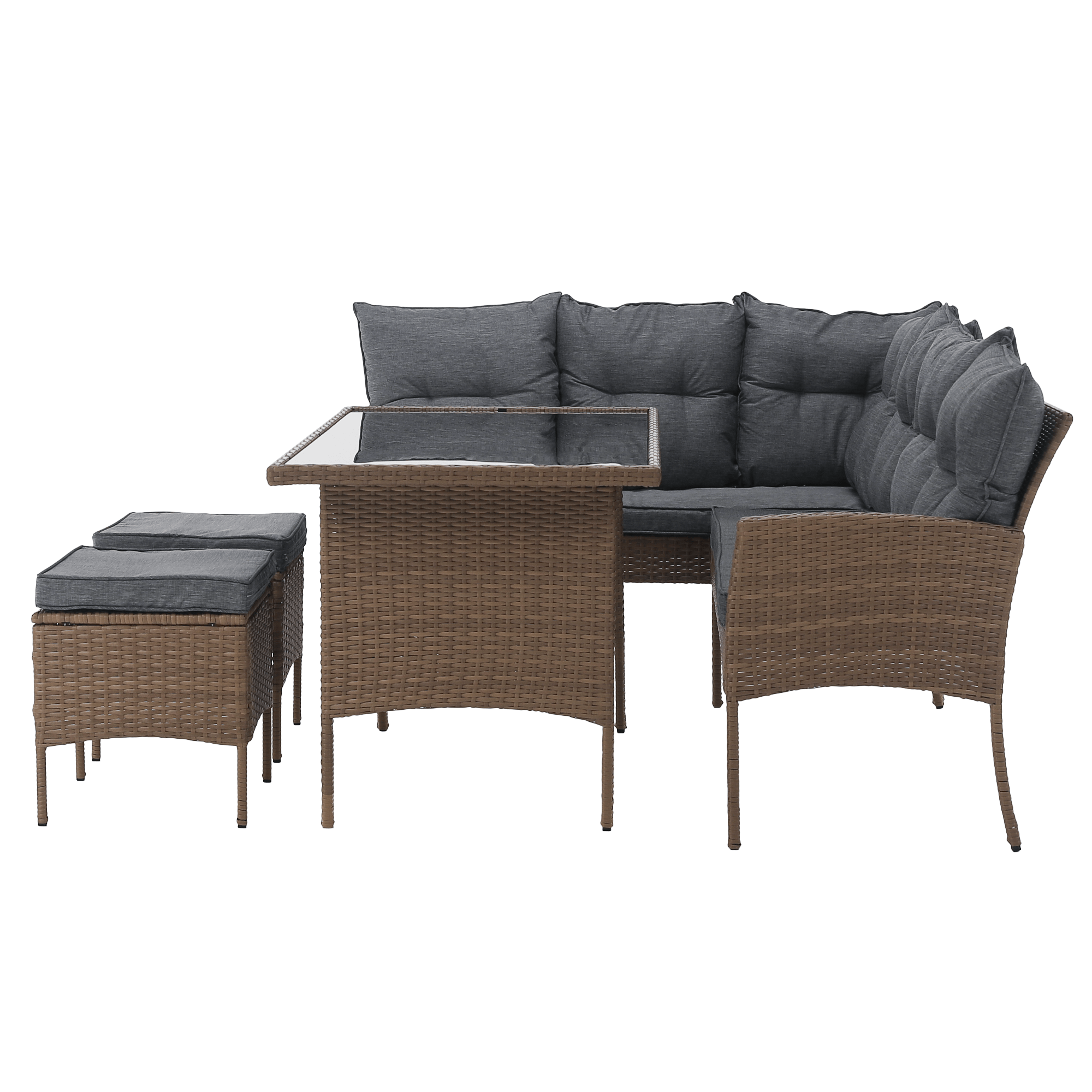 Set gradina RANDI, gri deschis