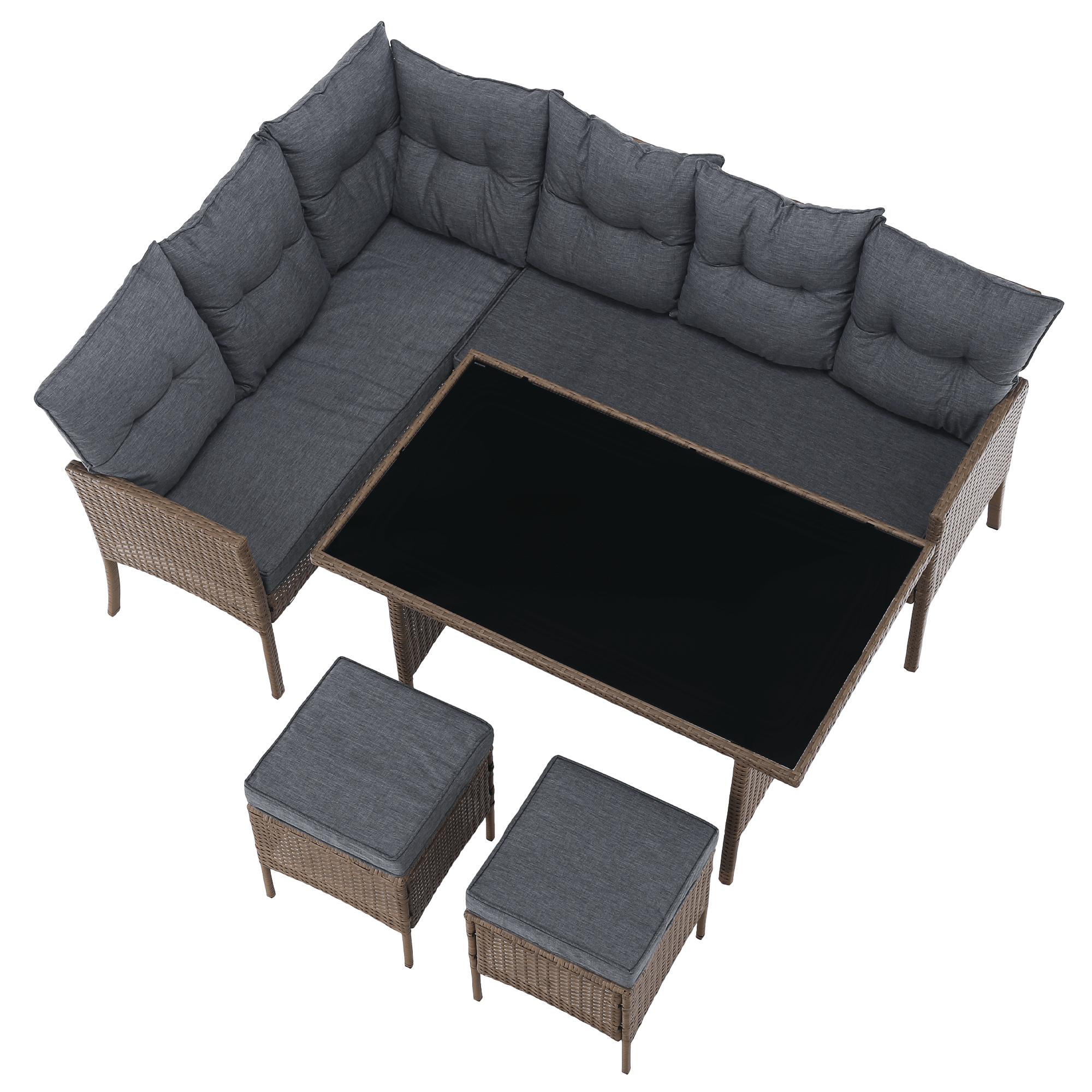 Set gradina RANDI, gri deschis