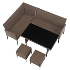 Set gradina RANDI, gri deschis