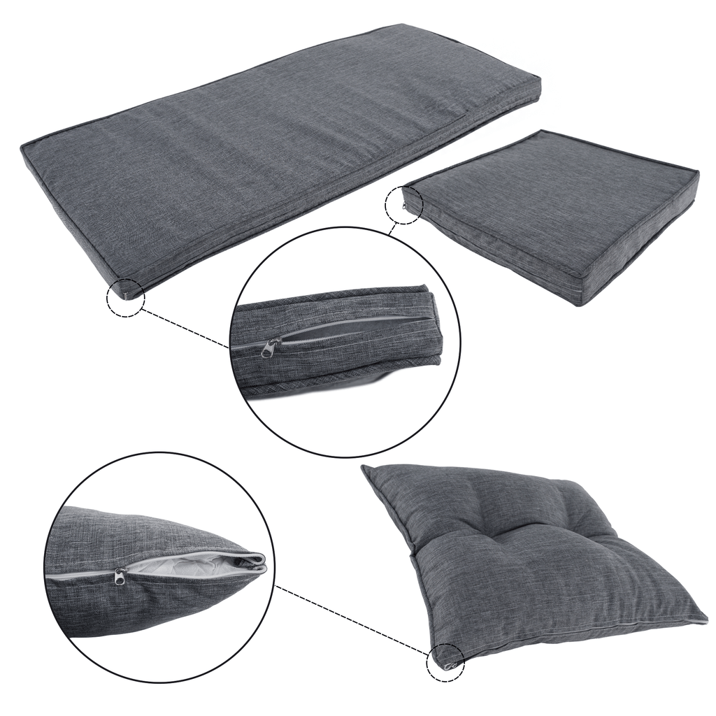 Set gradina RANDI, gri deschis