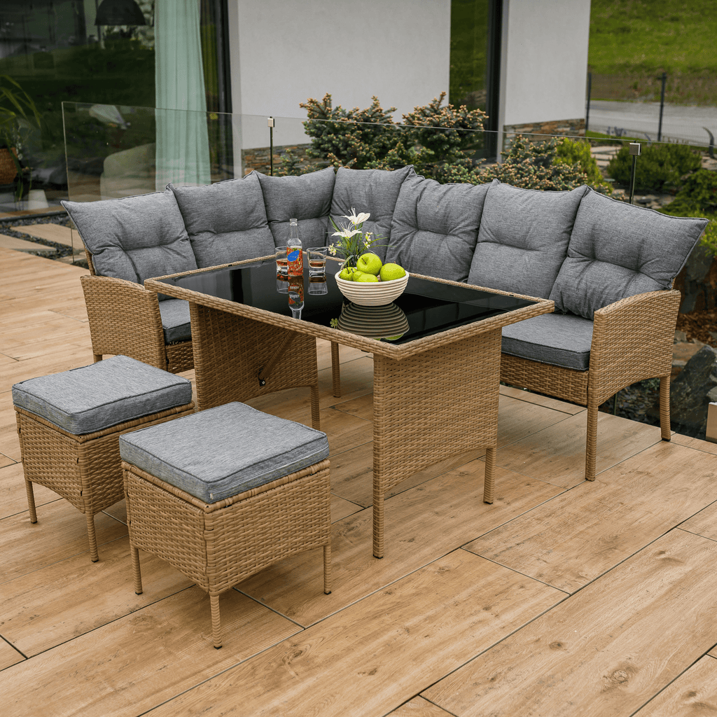 Set gradina RANDI, gri deschis