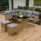 Set gradina RANDI, gri deschis