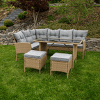Set gradina RANDI, gri deschis