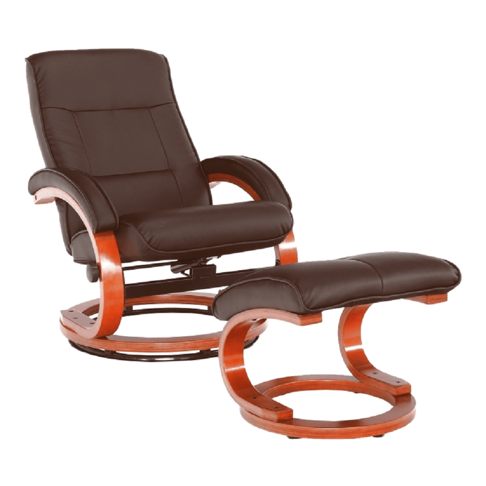 Scaun relaxant reglabil RYAN, maro inchis