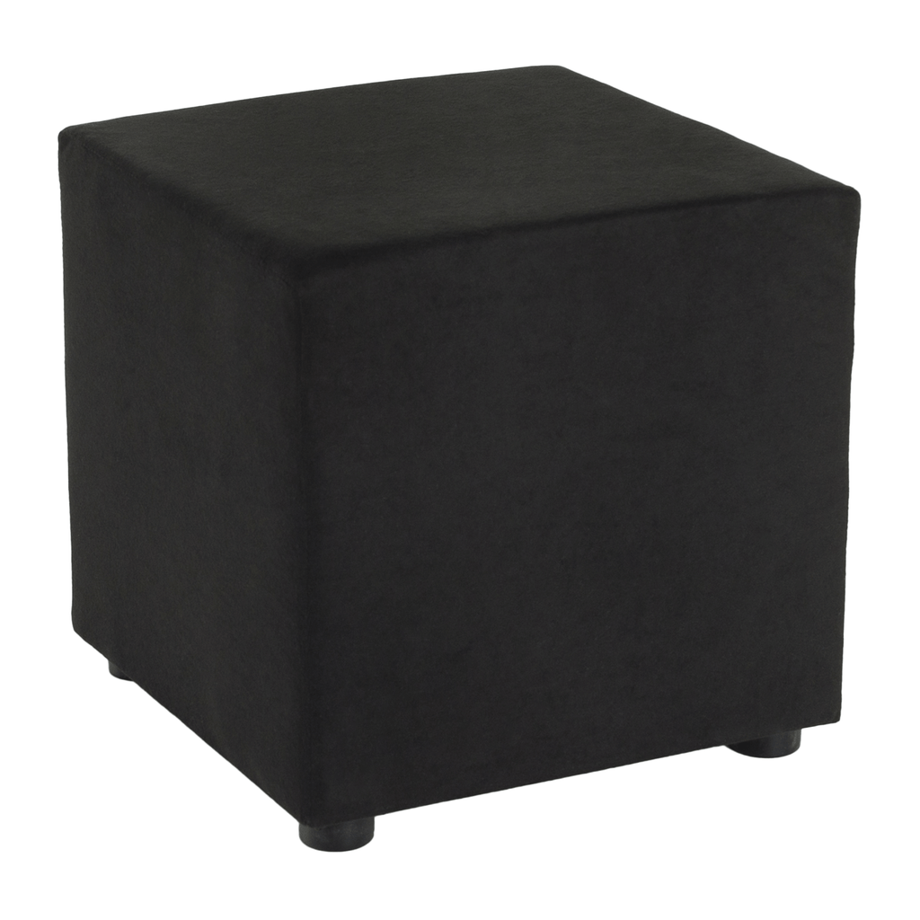 Taburet REGOR, material Alova, negru