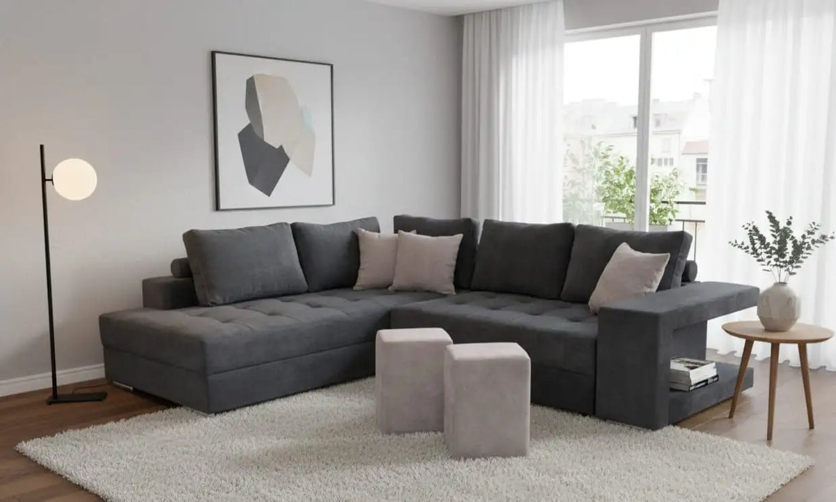Coltar, extensibil cu 2 tabureti inclusi Reina – Maxinova (imaginea 2)