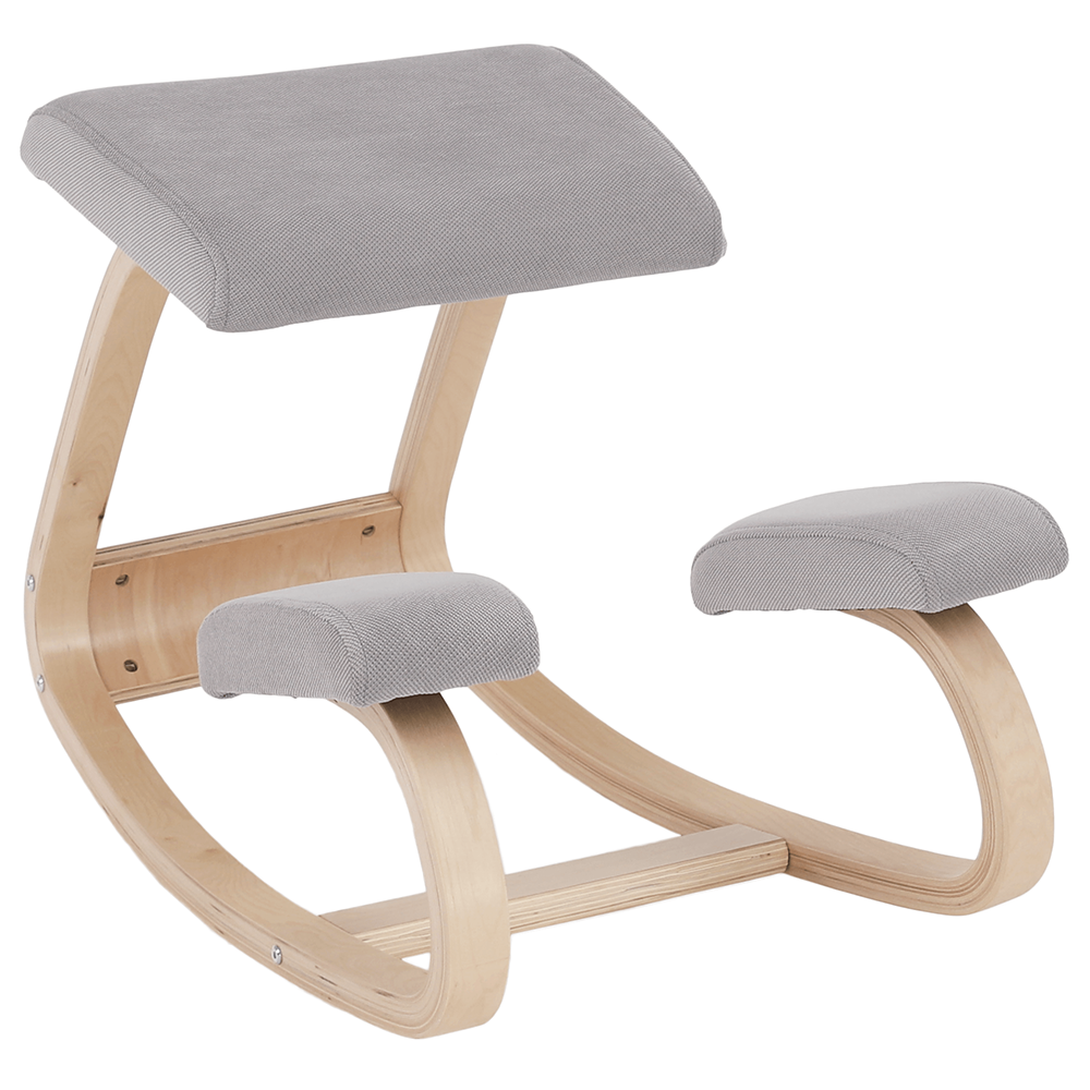 Scaun in genunchi RENAR, gri-maro Taupe/natural