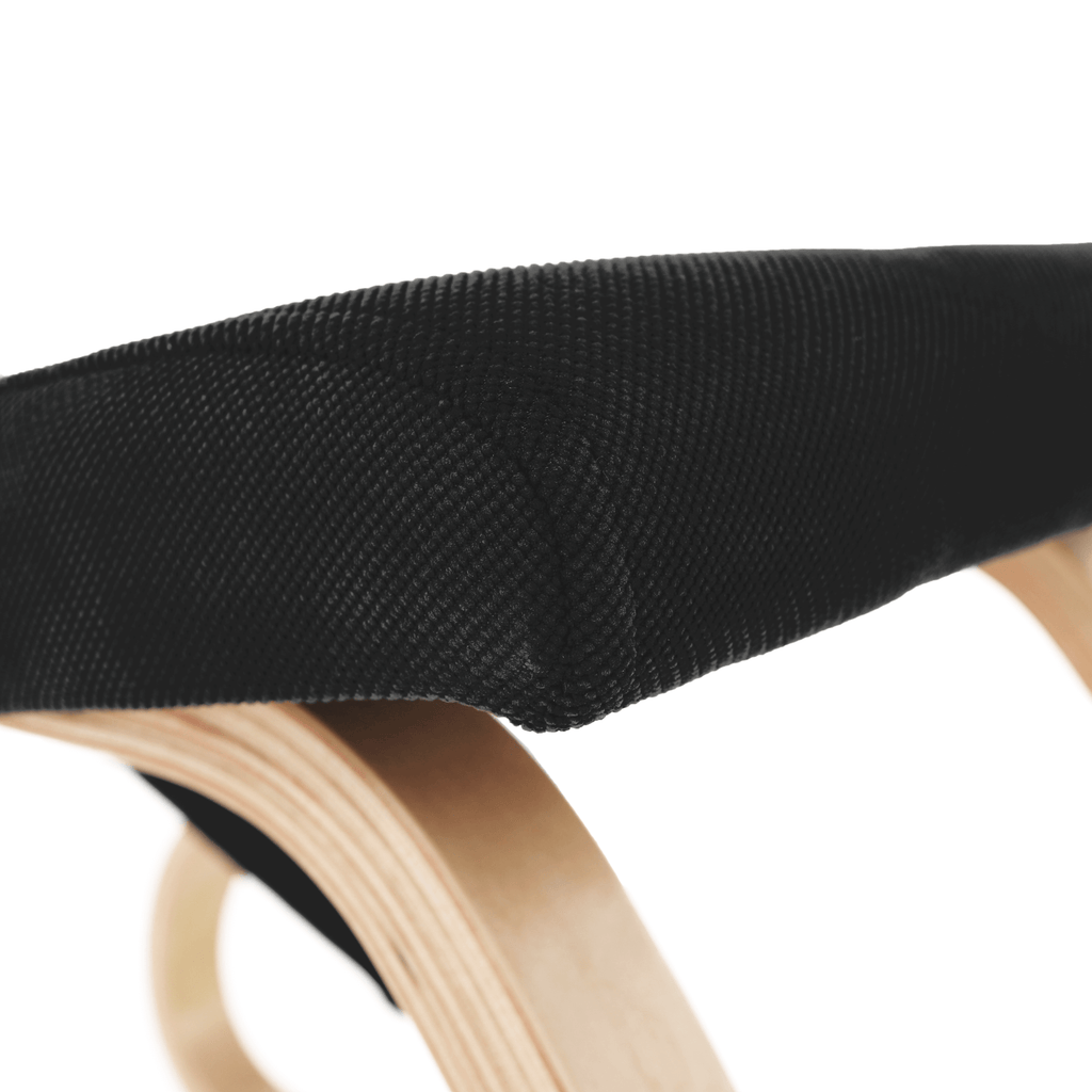 Scaun genunchi, negru / natural, RENAR