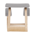 Scaun in genunchi, gri-maro Taupe / natural, RENAR