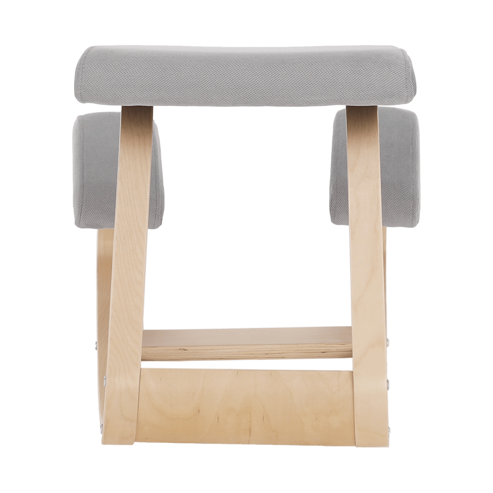 Scaun in genunchi, gri-maro Taupe / natural, RENAR