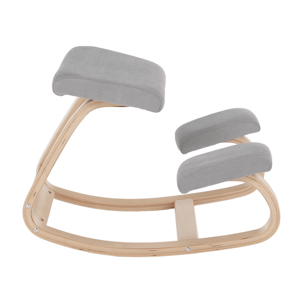 Scaun in genunchi, gri-maro Taupe / natural, RENAR