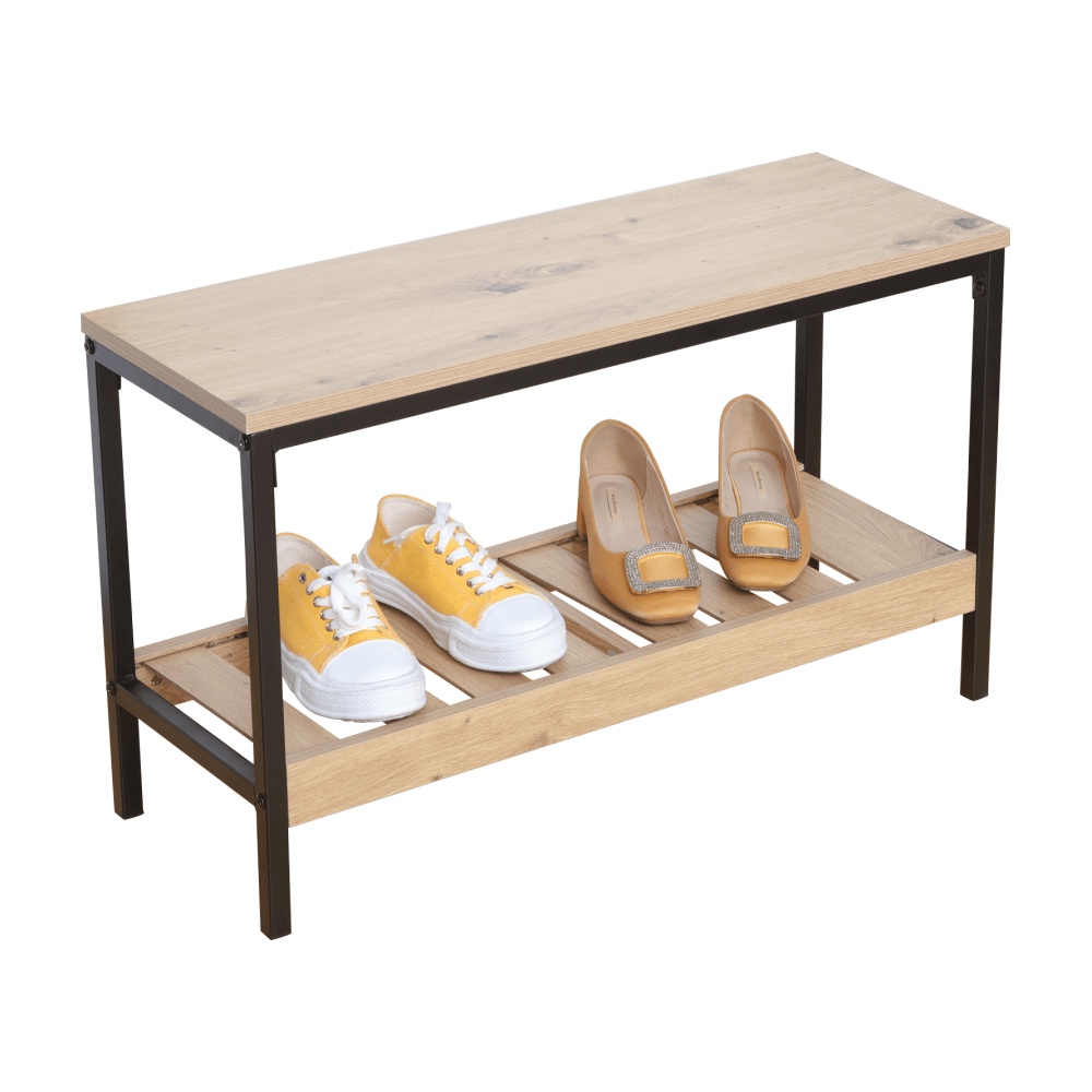 Pantofar REST, stejar/negru