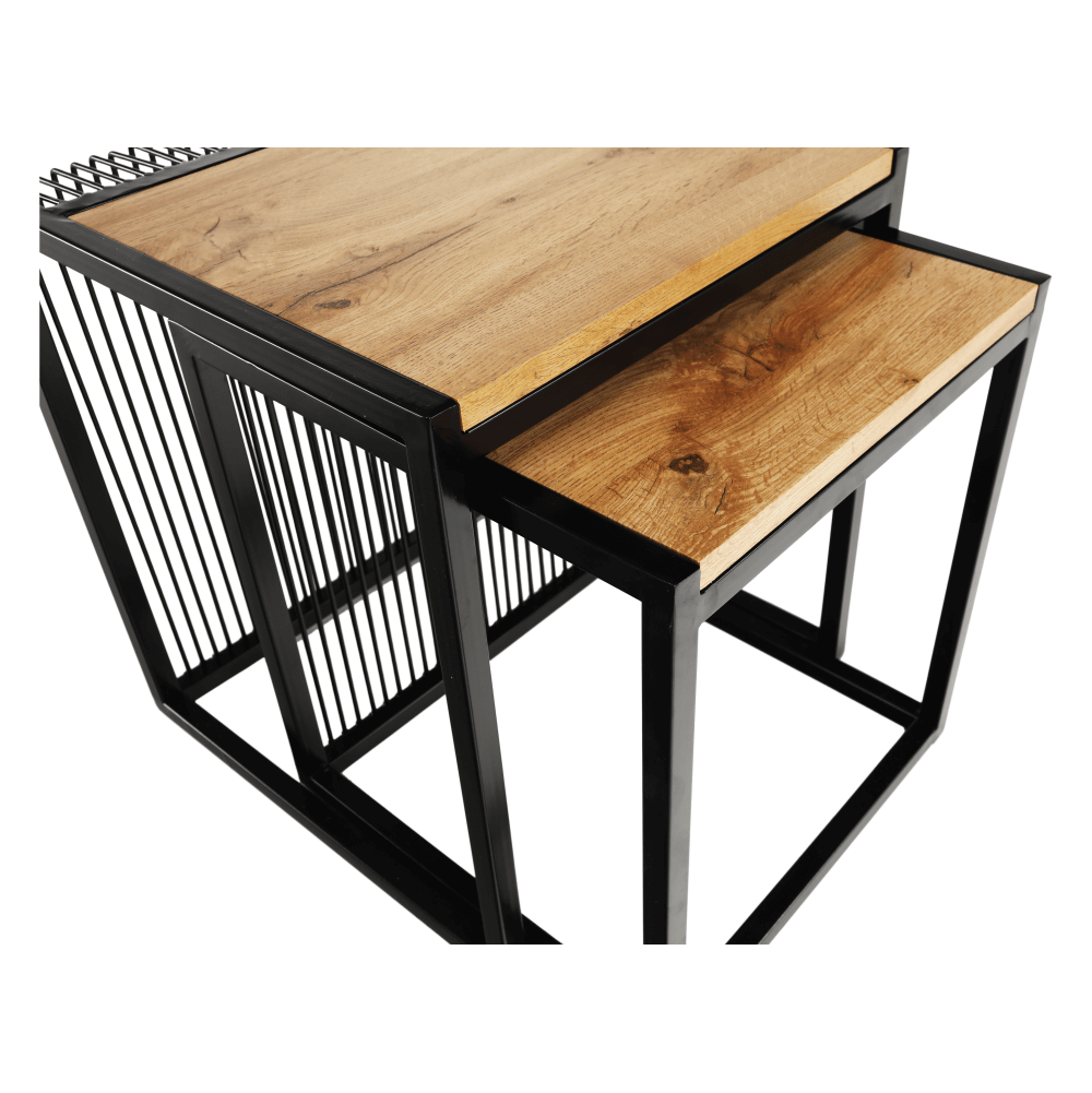 Masuta de cafea RIMBO, stejar / negru