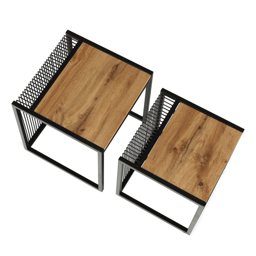 Masuta de cafea RIMBO, stejar / negru