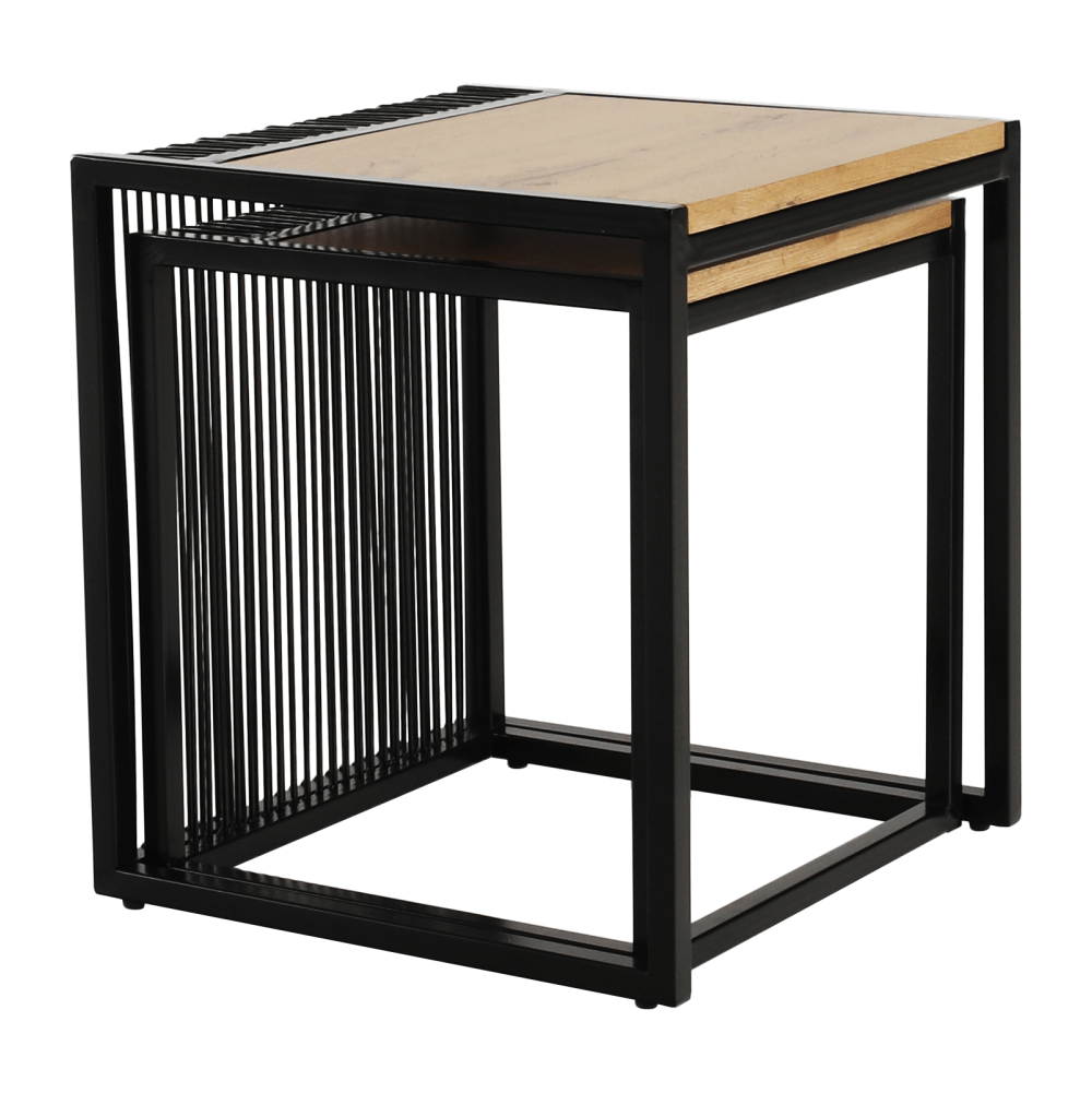 Masuta de cafea RIMBO, stejar / negru