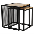 Masuta de cafea RIMBO, stejar / negru