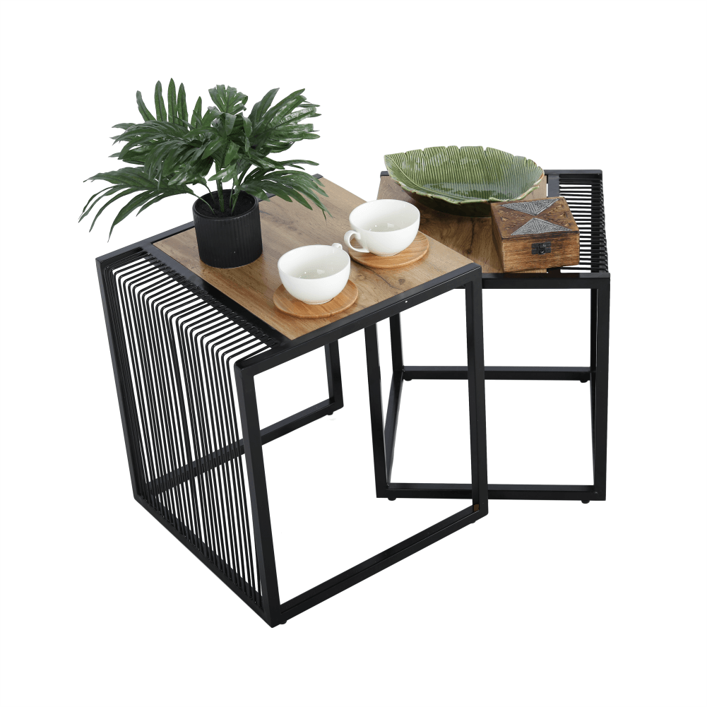 Masuta de cafea RIMBO, stejar / negru