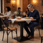 Masa de sufragerie bistro, RINALDO TYP 1