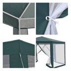 Cort RINGE, verde / alb