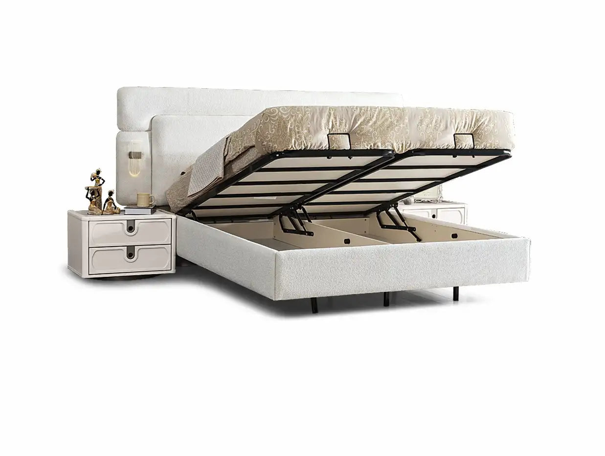 Set dormitor tapitat Mobilier cu 6 usi Rio, vedere 3