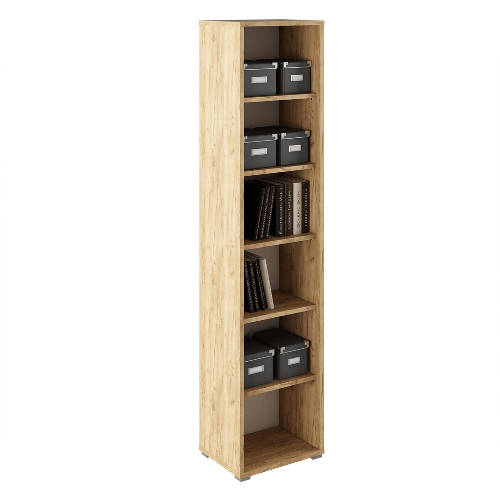 Raft inalt RIOMA TYP 02, stejar artizan/alb