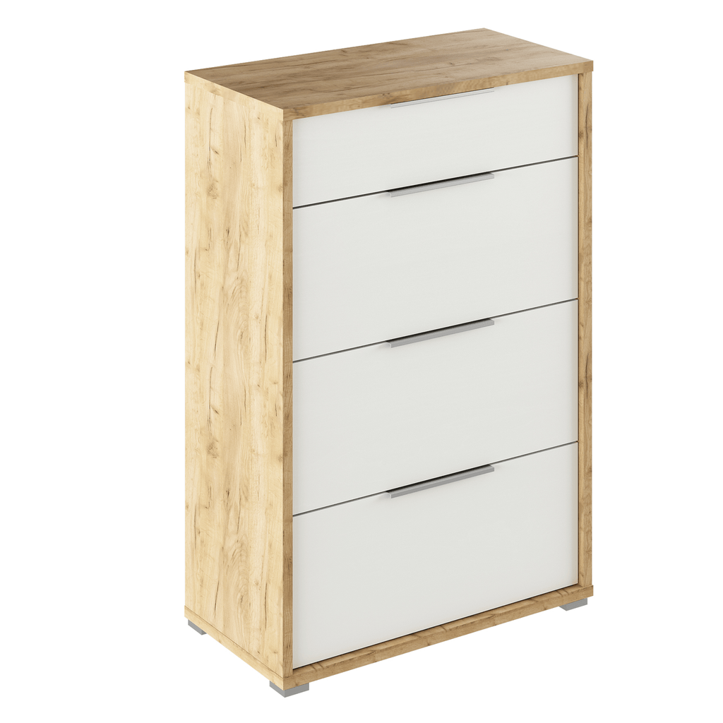 Comoda cu sertare RIOMA TYP 22, stejar artizan/alba