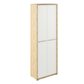 Dulap inalt cu rafturi RIOMA Tip 05, stejar artizan/alb