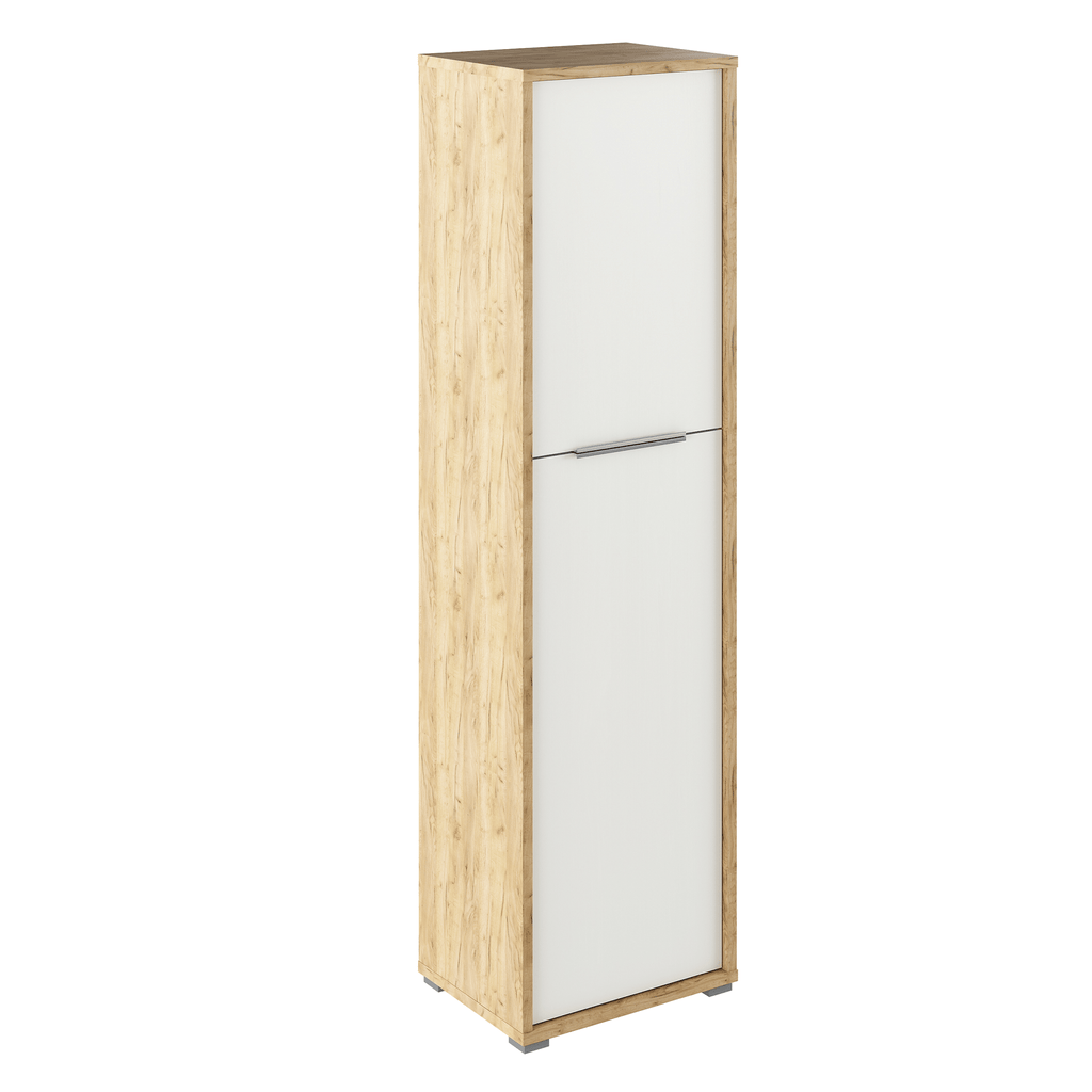 Dulap cu polite RIOMA TYP 08, stejar artizan/alb
