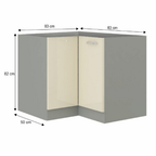 Dulap bucatarie modular PRADO 90/90 DN ZB, vedere 3