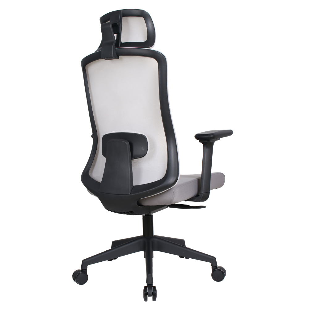 Scaun de birou, gri/negru, portanta 150 kg, ROSANO