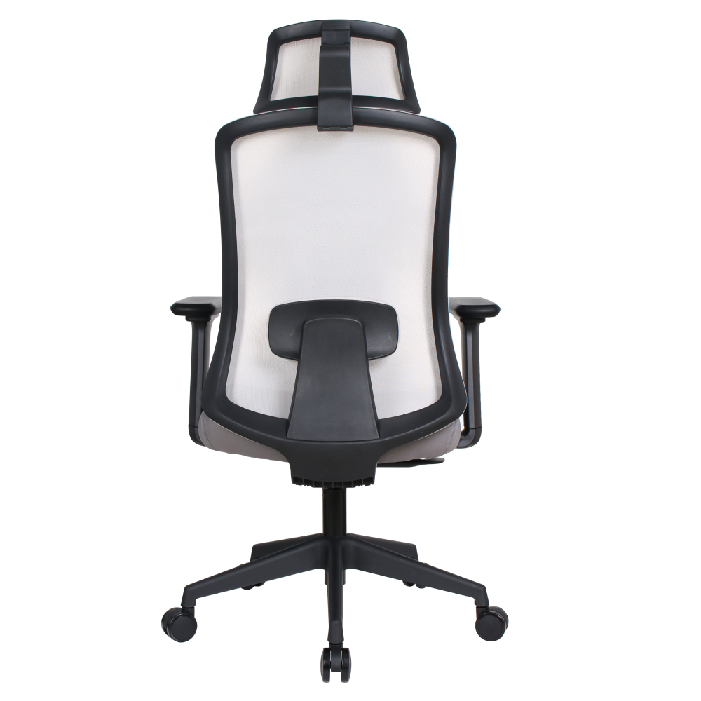Scaun de birou, gri/negru, portanta 150 kg, ROSANO