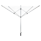 Uscator de haine de gradina ROTARY NEW TYP 1, argintiu/neagra, 50 m