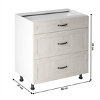 Dulap bucatarie modular ROYAL D80S3, vedere 3