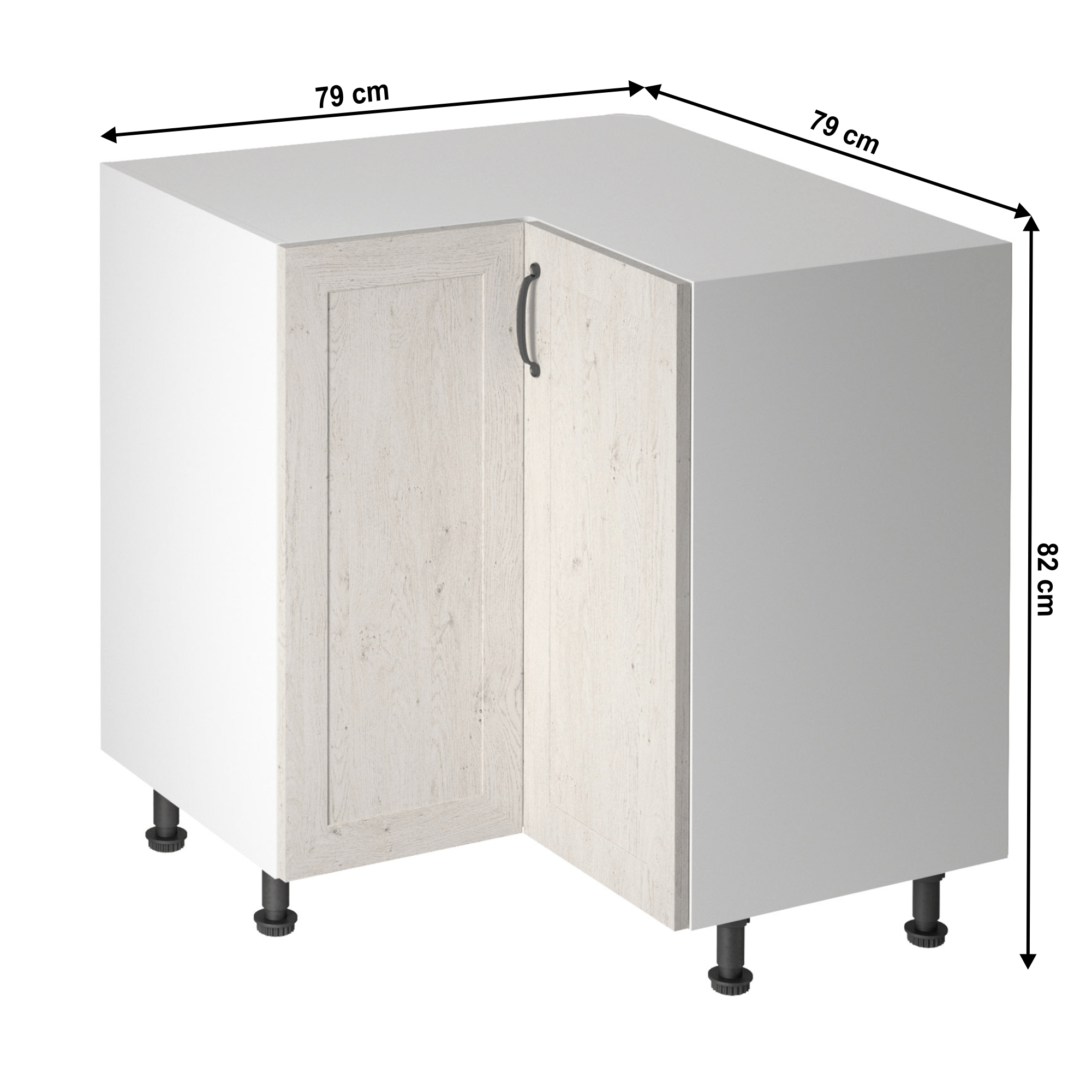 Dulap bucatarie modular ROYAL D90N, vedere 3