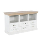 Comoda TV ROYAL RS, pin nordic/stejar salbatic