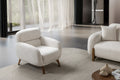 Fotoliu modern Boucle Belize – Maxinova (imaginea 1)